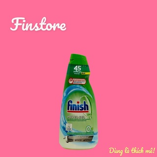 [Không Mùi] Gel rửa bát Finish All in 1 Max Eco - Chai 900ml Sản phẩm không chứa phosphate EAN 3059946164021