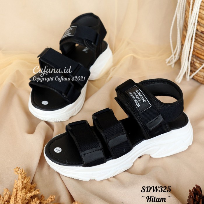 Giày sandal 2 dây VX205 phong cách Hàn Quốc cho nữ