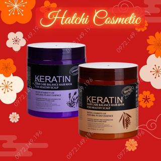 Kem Ủ Tóc KERATIN COLLAGEN 1000ML LAVENDER BRAZIL NUT - Ủ Hấp Tóc Cung Cấp Dưỡng Chất KERATIN Tự Nhiên Loại 1
