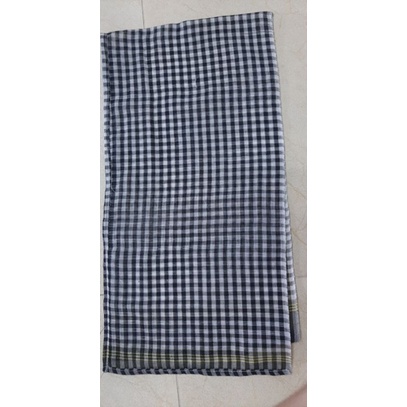 Khăn rằn phối đồ bà ba cho bé may 2 mép