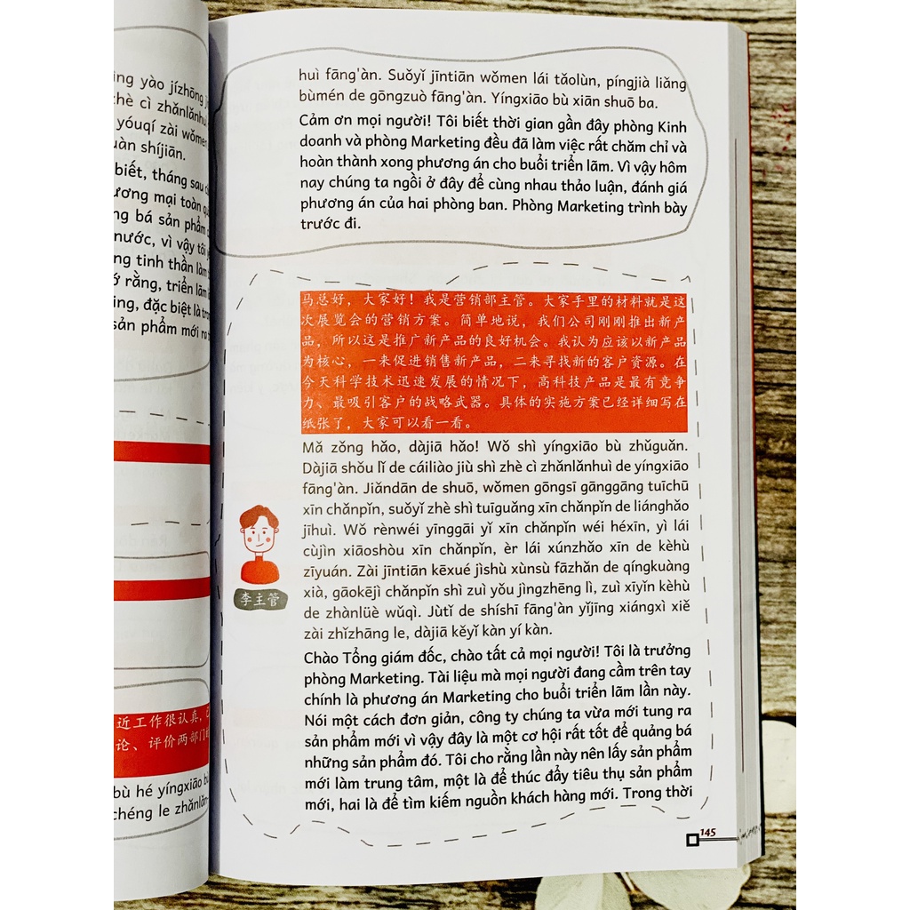 Sách - Giáo trình chuẩn Tiếng Trung công sở - Tích hợp bài tập và đáp án đi kèm, có mp3 nghe+DVD tài liệu