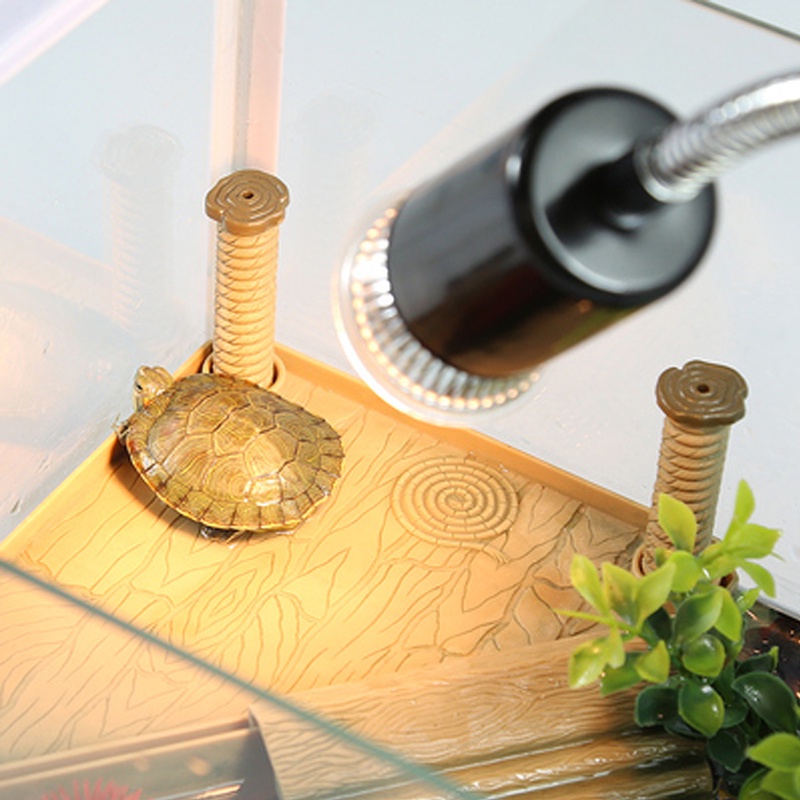 25W-75W Đèn sưởi uvb+uva 3.0, cung cấp canxi và kích thích hoạt động cho rùa, bò sát hằng ngày