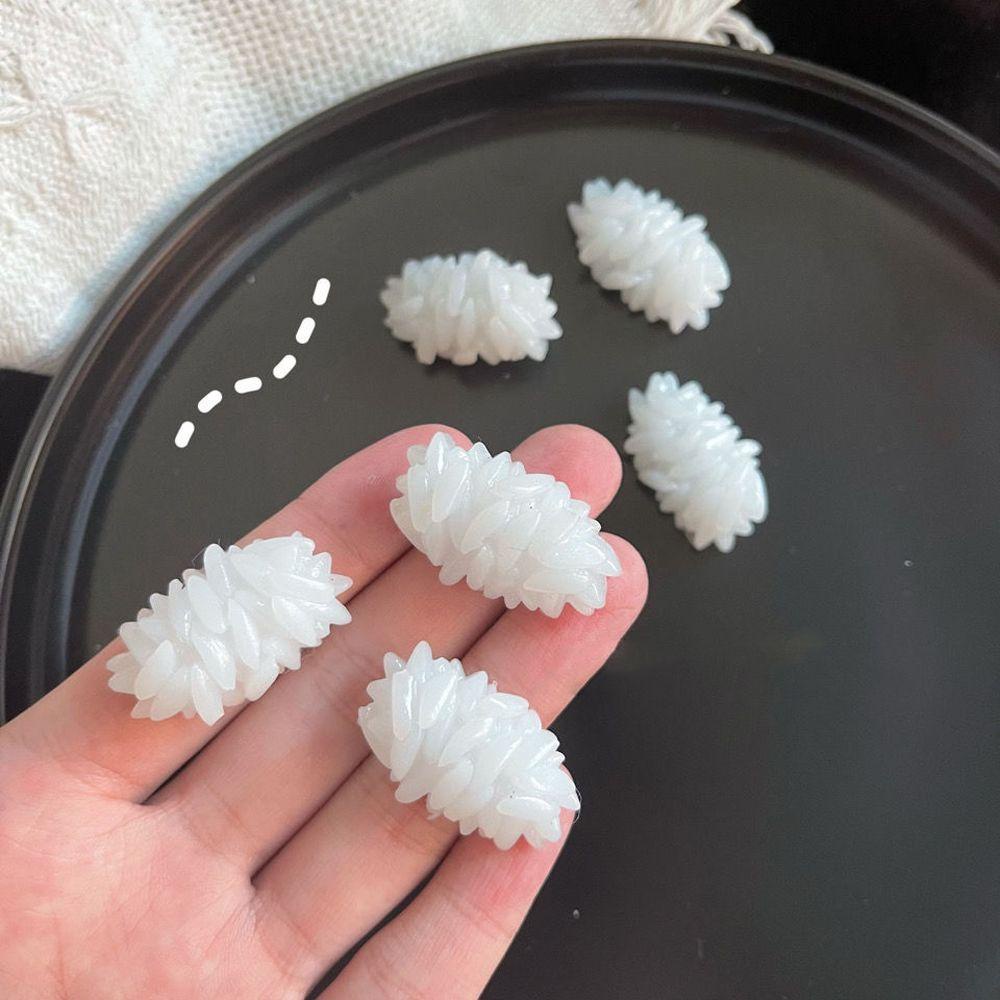 Kẹp Tóc Hình Gạo Mini Dễ Thương Cho Bé Gái