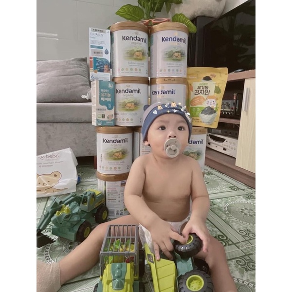 Sữa Kendamil Organic 800g đủ số 1 2 3 [Hàng chuẩn Air - Nội địa Anh]