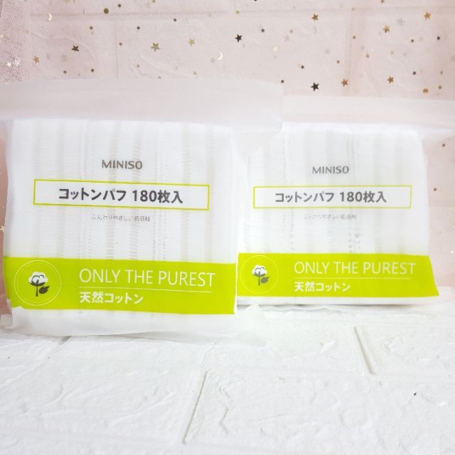 Bông Tẩy Trang Miniso Only The Purest