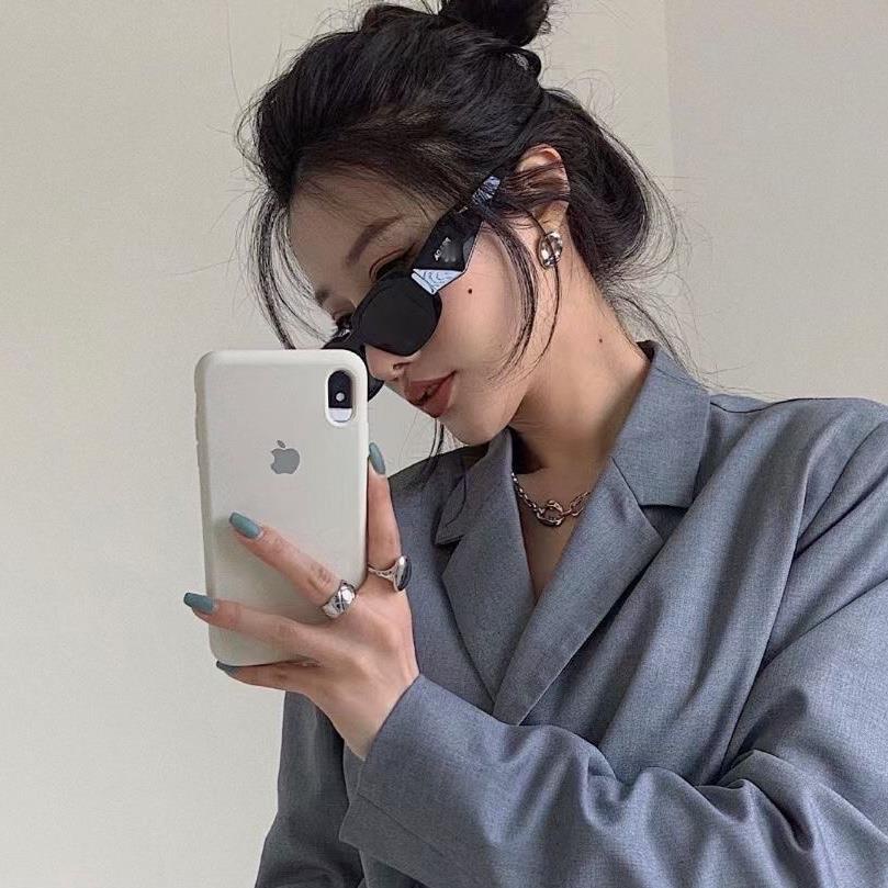 [Trang Sức Đẹp Mắt] Kính Râm Gọng Vuông Nhỏ Phong Cách Hàn Quốc Thời Trang Cho Nữ 2022