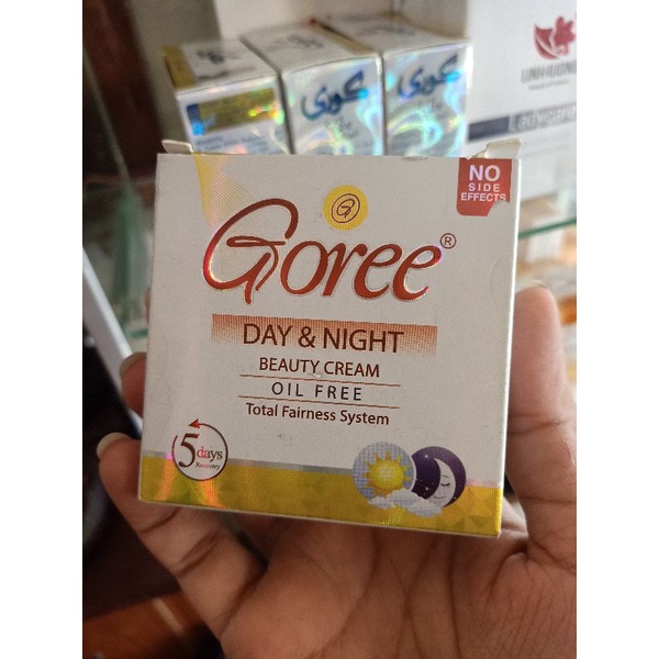 kem goree beauty Cream ngày