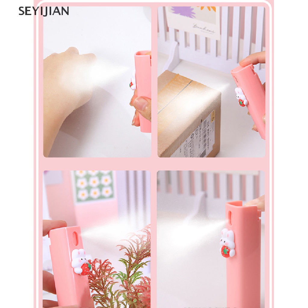 1 Chai Đựng Dung Tích 10ml Hình Vuông Dễ Thương