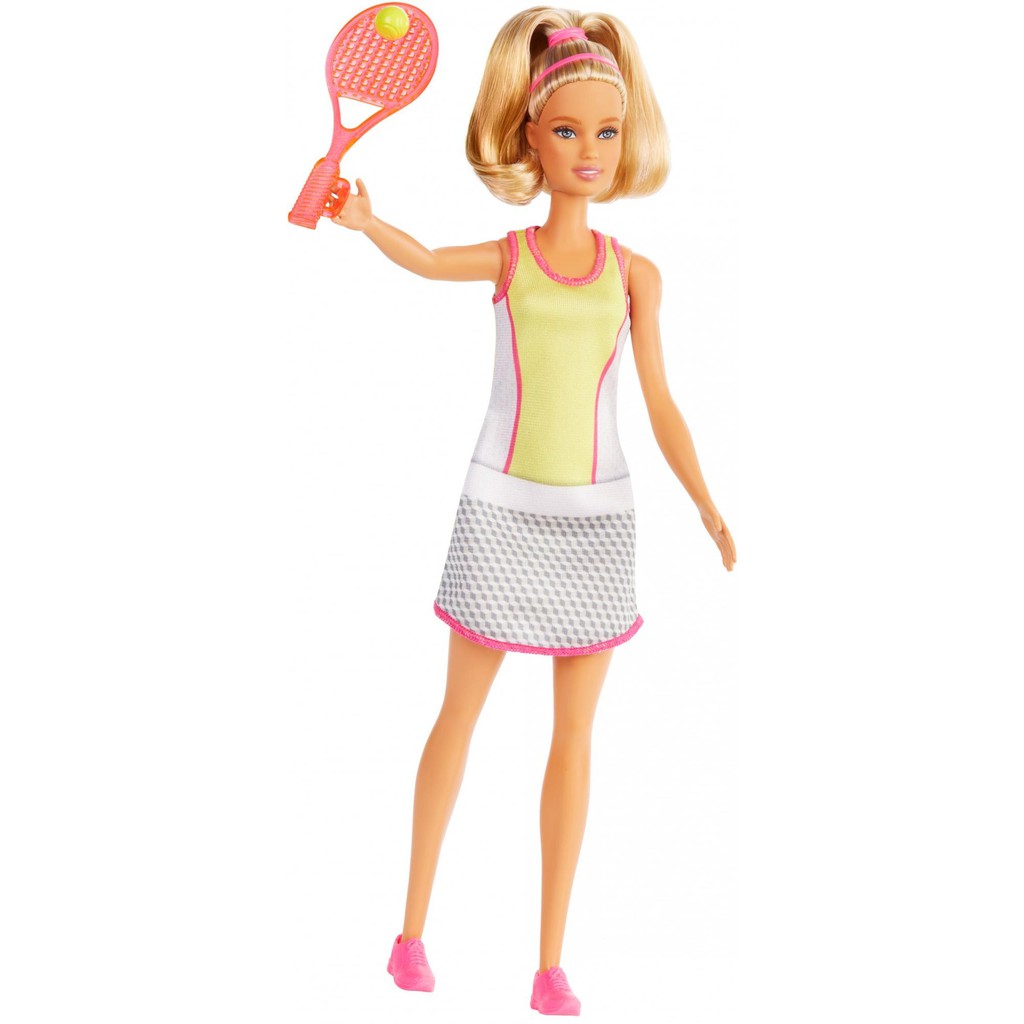 Barbie Nghề Nghiệp Vận Động Viên Tennis Career Doll Tennis Player