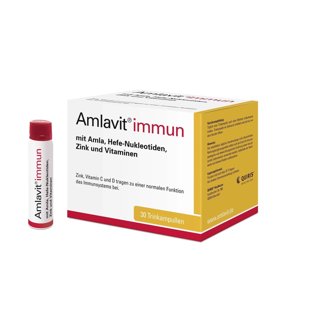 Quiris Amlavit Immun 30 Ống, Tăng Cường Hệ Thống Miễn Dịch