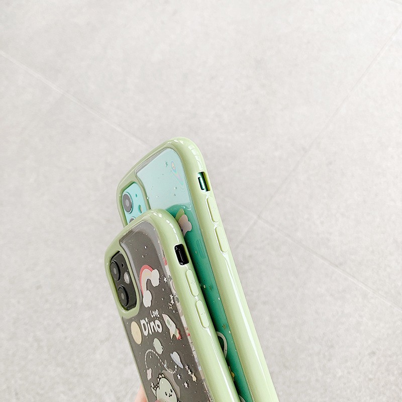 Ốp lưng iphone Dino V2 viền cong 5/5s/6/6plus/6s/6splus/7/7plus/8/8plus/x/xr/xs/11/12/pro/max/plus/promax | BigBuy360 - bigbuy360.vn