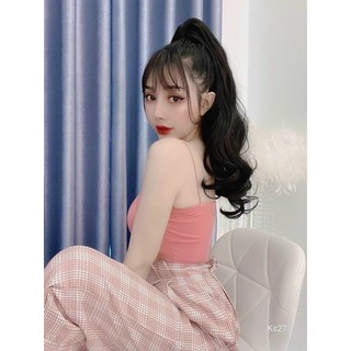 áo 2 dây cọng bún 2 dây trơn chất borip-U