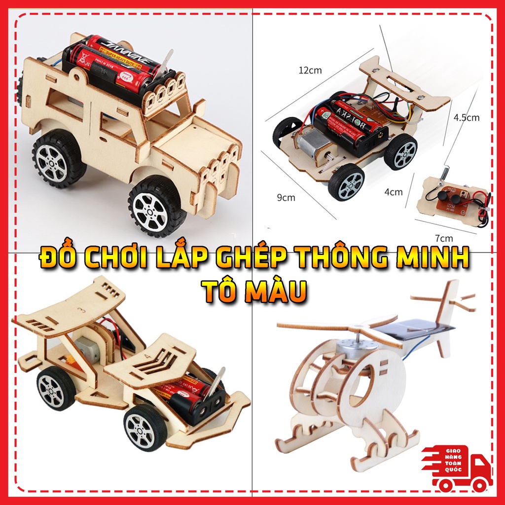 ĐỒ CHƠI GỖ LẮP GHÉP,TÔ MÀU THÔNG MINH CHO BÉ - ĐỒ CHƠI PHÁT TRIỂN TƯ DUY RẤT TỐT CHO NÃO BỘ CỦA TRẺ