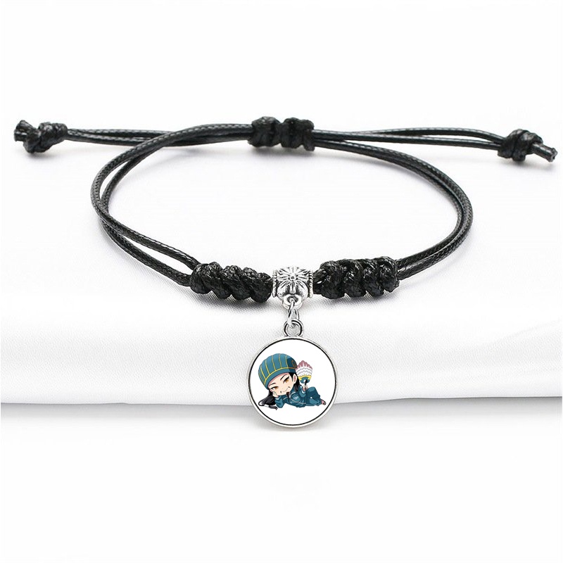 (30) Vòng tay in hình KHỔNG MINH THÍCH ĐI QUẨY chibi anime phụ kiện trang sức xinh xắn quà tặng độc đáo