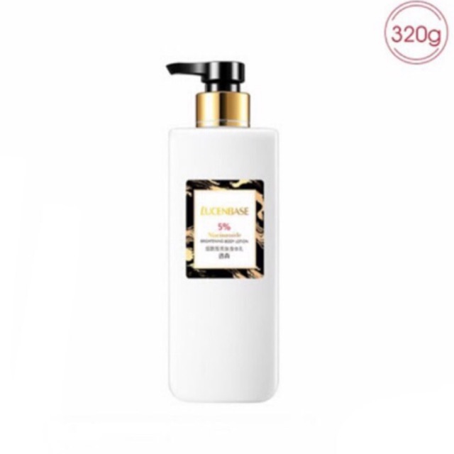 Sữa dưỡng thể trắng da Lucenbase 320g