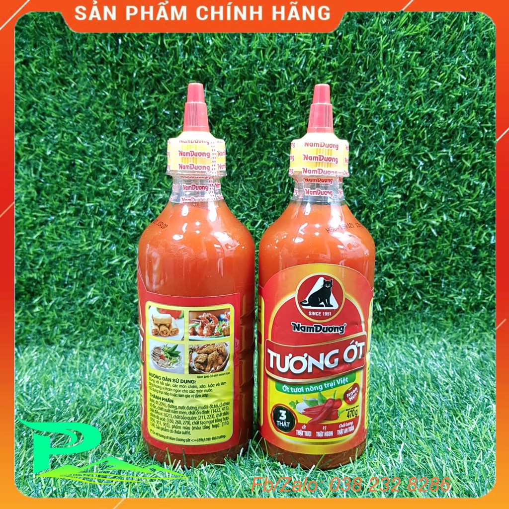 Tương ớt Nam Dương - Chai 470g