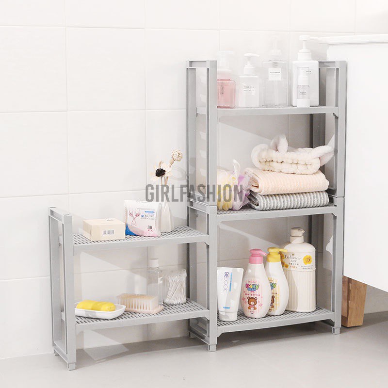 Bathroom Shelves Floor Shelves Plastic Shelves Bedroom Living Room Storage Rack