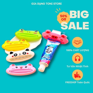 Kẹp Nặn Tuýp Kem Đánh Răng Hình Con Vật Dễ Thương, Cute, Giá Cực Rẻ