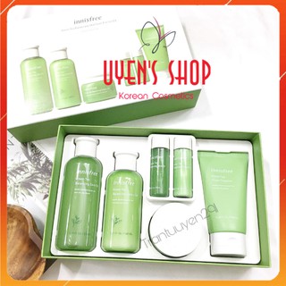 Bộ dưỡng da Innisfree Green Tea Balancing Skin Care Trio Set Ex (6 items)
