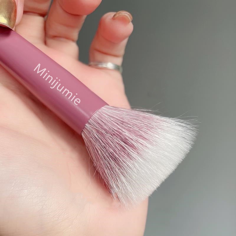 Minijumie® Cọ đánh phấn má hồng sợi len phù hợp cho người mới bắt đầu
