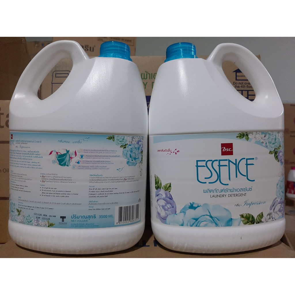 Nước giặt đậm đặc Essence Hồng, Xanh, Tím 3500 ml (can 3.5L)