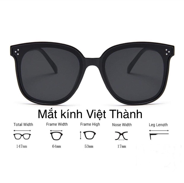 HCM mắt Kính mát V 3 chấm 4 màu hot nhất 2023 kính rÂM bản to