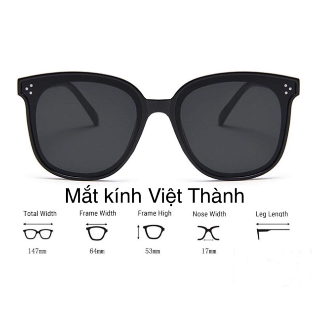 [Mã FARSSTGRE giảm 5K đơn bất kỳ] Kính V 3 chấm hot nhất 2019 bản to | BigBuy360 - bigbuy360.vn