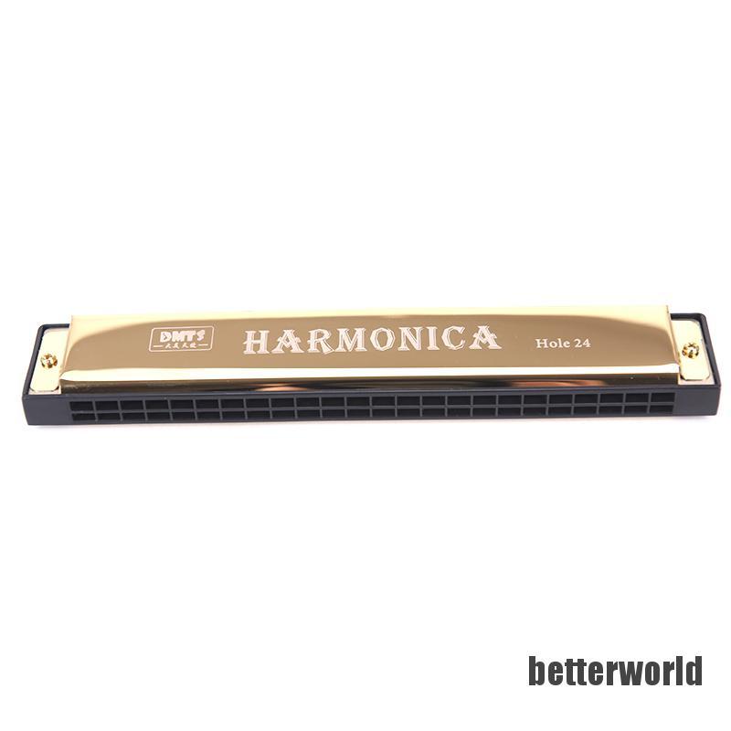 Kèn Harmonica Tremolo 24 Lỗ Chuyên Dụng
