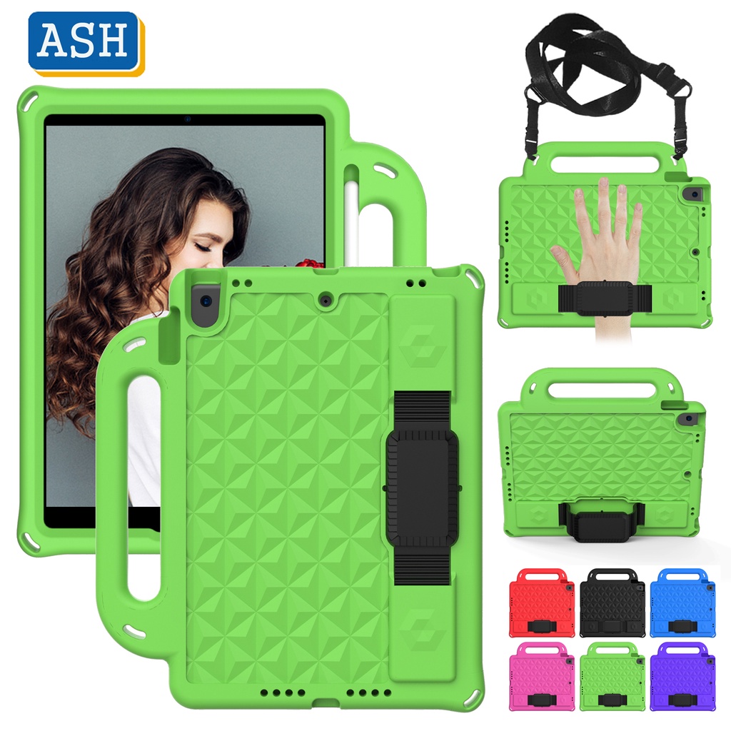 Ốp Máy Tính Bảng Bằng EVA Chống Sốc Có Tay Cầm Cho iPad Pro 11 2021 2020 Air 4 10.9 Air 3 2 1 10.2 9th 8th 7th 9.7 5th 10.5