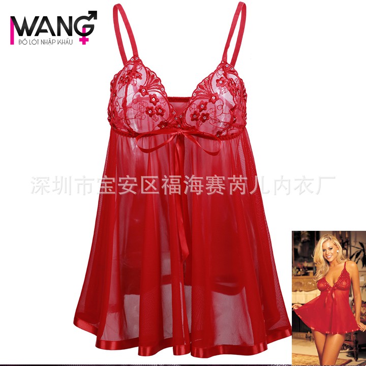 Váy ngủ bigsize sexy XL 2XL 3XL đầm ren 4XL 5XL 6XL gợi cảm | BigBuy360 - bigbuy360.vn