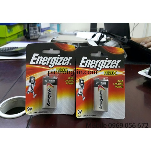 Pin Energiner 9V (Hàng chính hãng do Tập Đoàn DKSH phân phối)