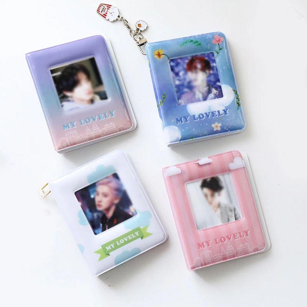 Album Đựng Thẻ ID / Ảnh Mini Thiết Kế Đục Lỗ Tiện Dụng