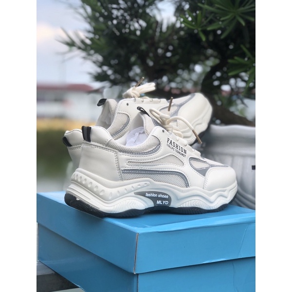 Giày nữ - Giày thể thao nữ , Giày Sneaker đế cao thời trang cao cấp mẫu mới 2022