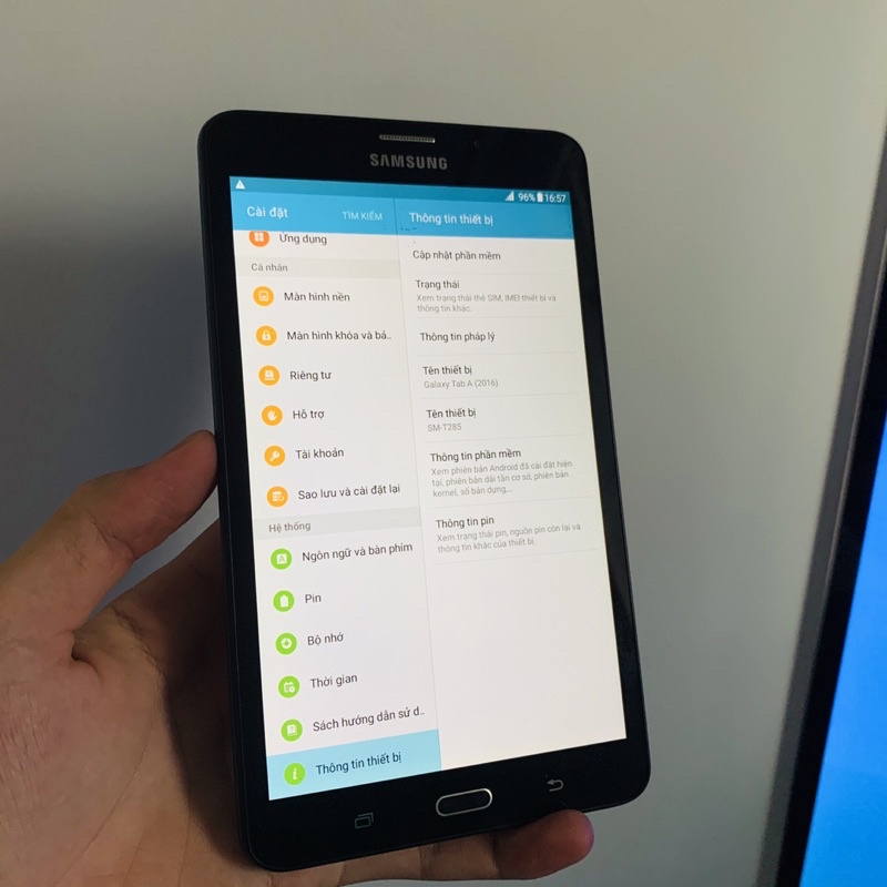 Máy tính bảng Samsung Tab A  7in cũ