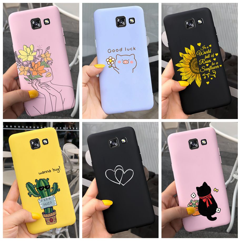 Ốp điện thoại chống sốc nhiều họa tiết tùy chọn cho Samsung Galaxy A5 2016 2017 A510F A510Y A520F A5 2017