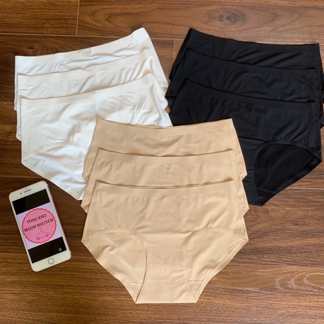  Quần lót nữ su đúc trơn không đường may cao cấp siêu mát có size | BigBuy360 - bigbuy360.vn