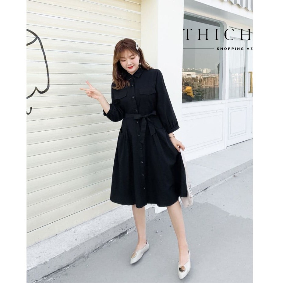 Đầm Dự Tiệc Bigsize Cho Người Mập Béo Hàng Thiết Kế Size 55 - 100KG Mặc Đi Tiệc, Công Sở, Dạo Phố