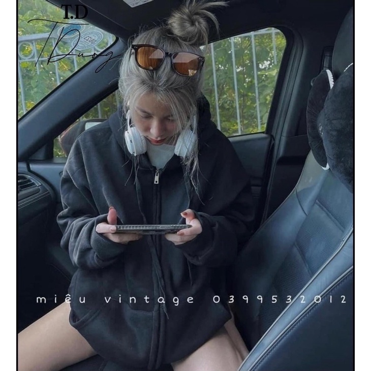 ÁO KHOÁC NỈ BÔNG TAY KẺ SIÊU DÀY DẶN MS24991