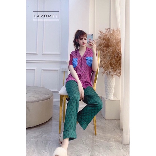 Bộ pijama G C  latin siêu sang màu siêu lạ siêu đẹp | BigBuy360 - bigbuy360.vn