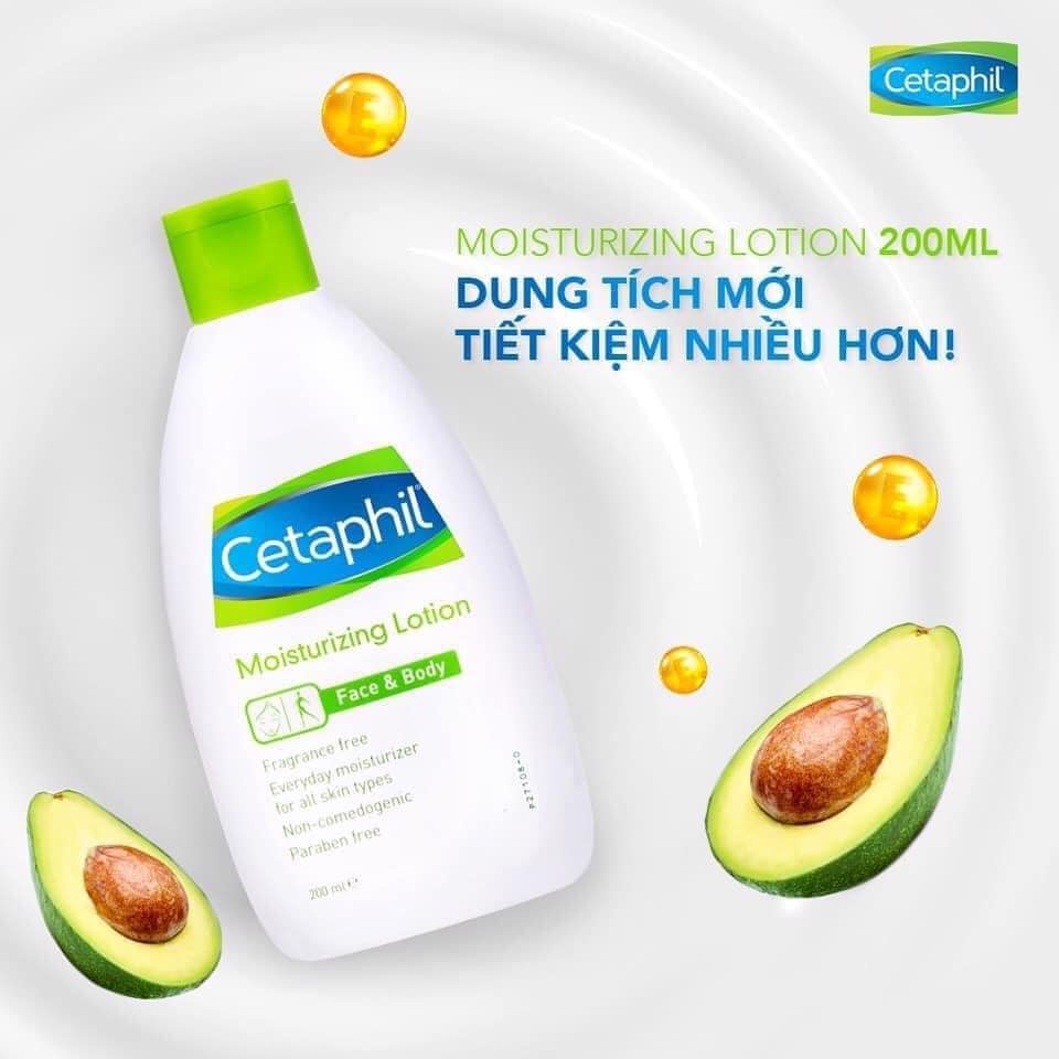 KEM DƯỠNG ẨM CETAPHIL Moisturizing Lotion (Face & Body) CHO MỌI LOẠI DA 200ml