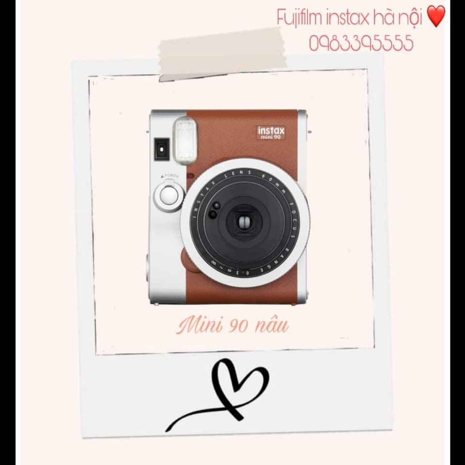 Máy chụp ảnh lấy liền Fujifilm Instax Mini 90+ 1 pack film 10 kiểu