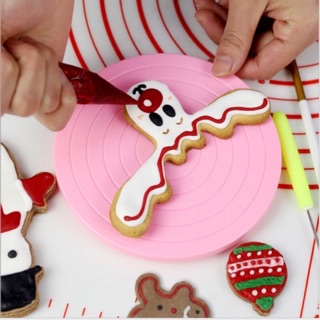 Bàn xoay mini vẽ trang trí bánh quy cookie (DC 50)
