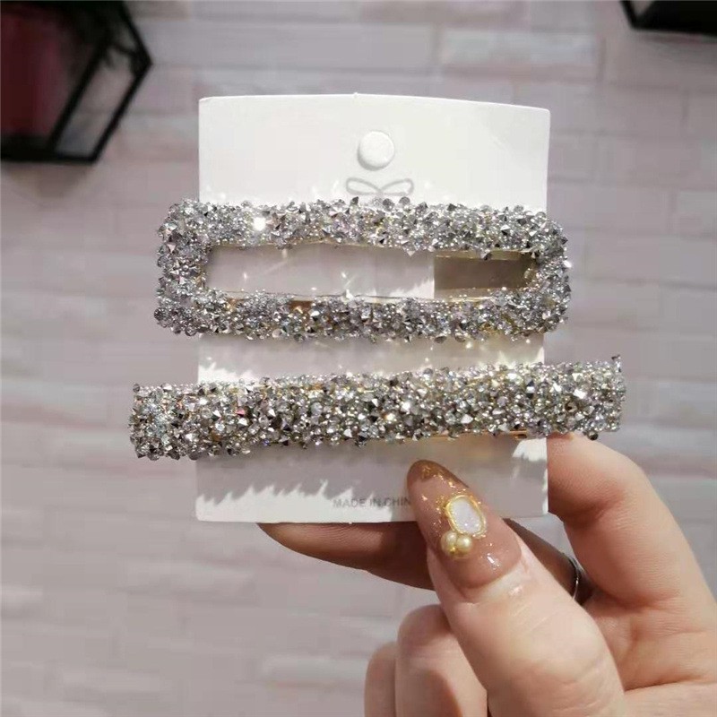 Set 2 kẹp tóc hình học xinh xắn B225