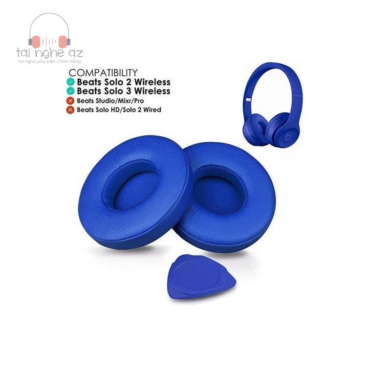 Mút đệm beats solo2, solo3 - cặp Pad đệm bọc cho headphone  da cao cấp - Tai nghe AZ