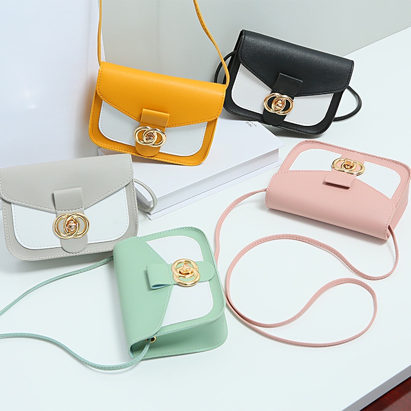 Túi Đeo Chéo Nữ Mini Nhỏ Xinh Khóa Xoay