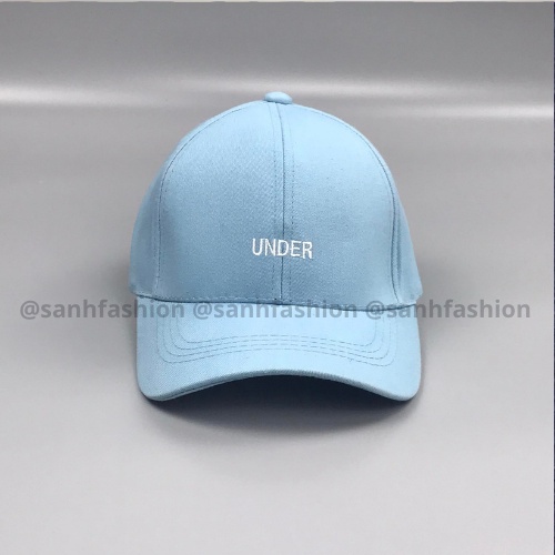 Mũ lưỡi trai thêu chữ Under Nón kết chất kaki cao cấp thời trang form unisex nam nữ K51