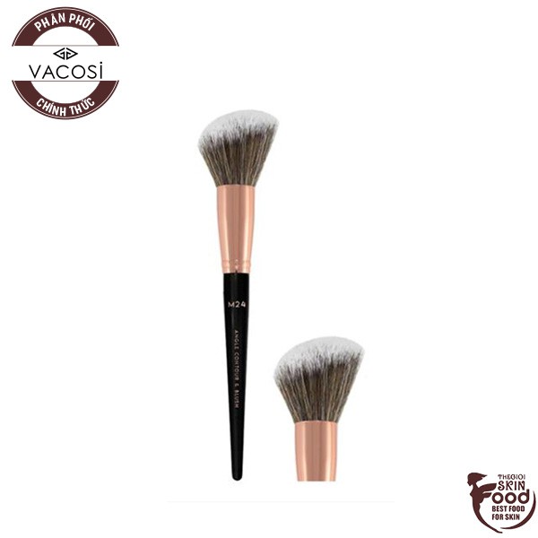 Cọ Má Hồng Và Tạo Khối Đầu Xéo Vacosi Angle Contour & Blush Brush M24