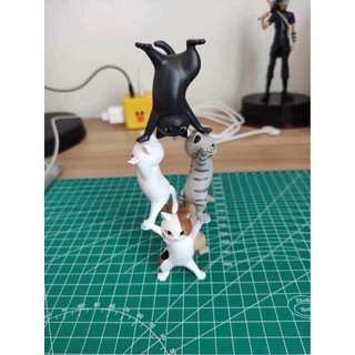 Set 5 mô hình mèo xinh xắn dùng để trang trí
