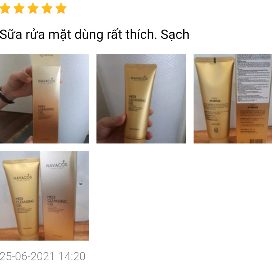 Sữa rửa mặt Navacos Medi Cleansing gel, sữa rửa mặt cho da dầu mụn,sữa rửa mặt cho da khô,trắng da,sữa rửa mặt nam 100ml