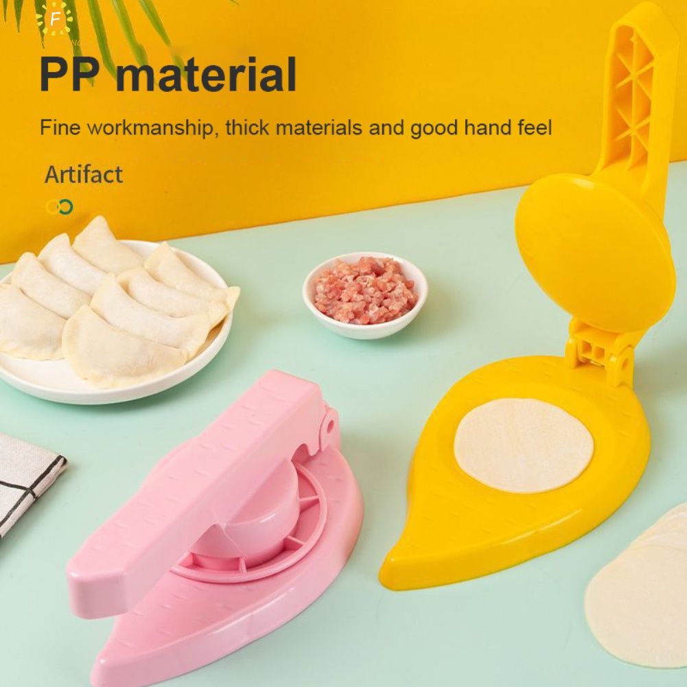 Mới Bột Ép Bánh Bao Máy Làm Khuôn Mẫu Bằng Tay Nhỏ Bánh Bao Da Báo Chí Hộ Gia Đình Đa Năng Hình Lá Bột Ép Công Cụ FLOWERDANCE